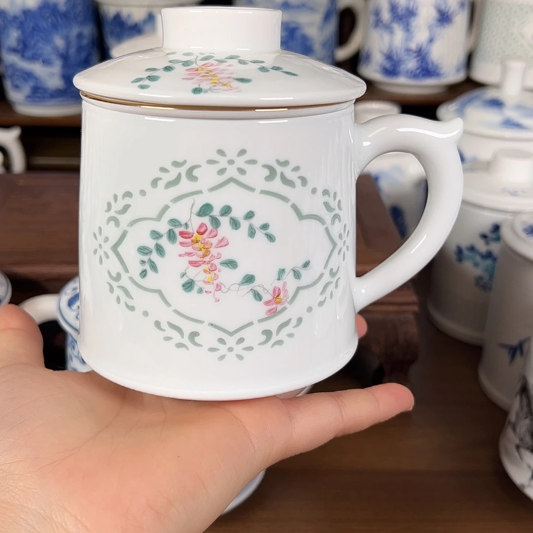 y***l景德镇高温陶瓷办公杯家用