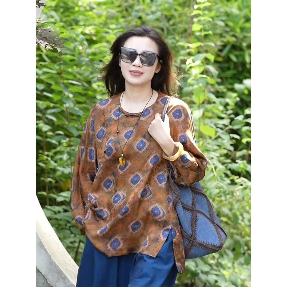 2025年早秋新款独特新中式国风上衣年轻款复古改良唐装高级感小衫