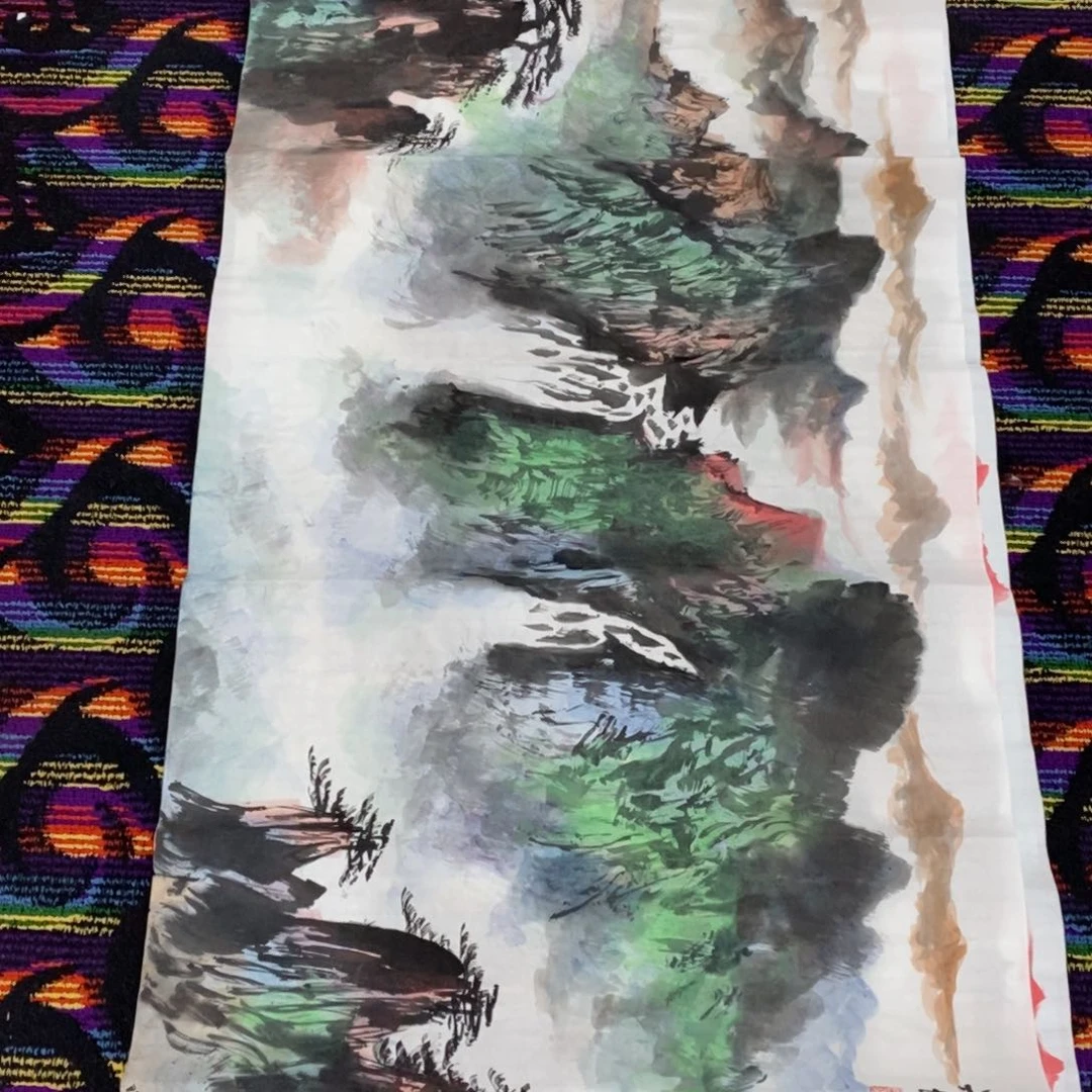 国画乐**中小六山水作品书画