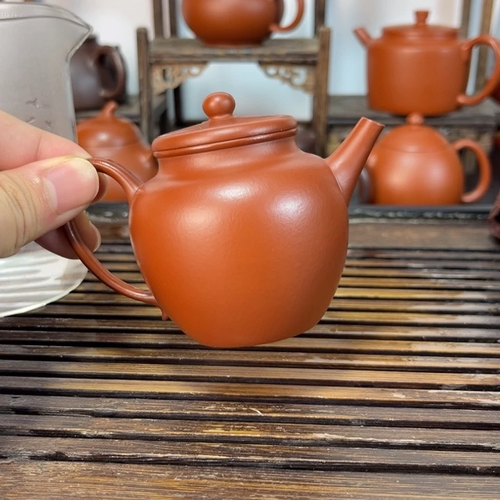 紫砂茶壶原矿紫砂手工制作