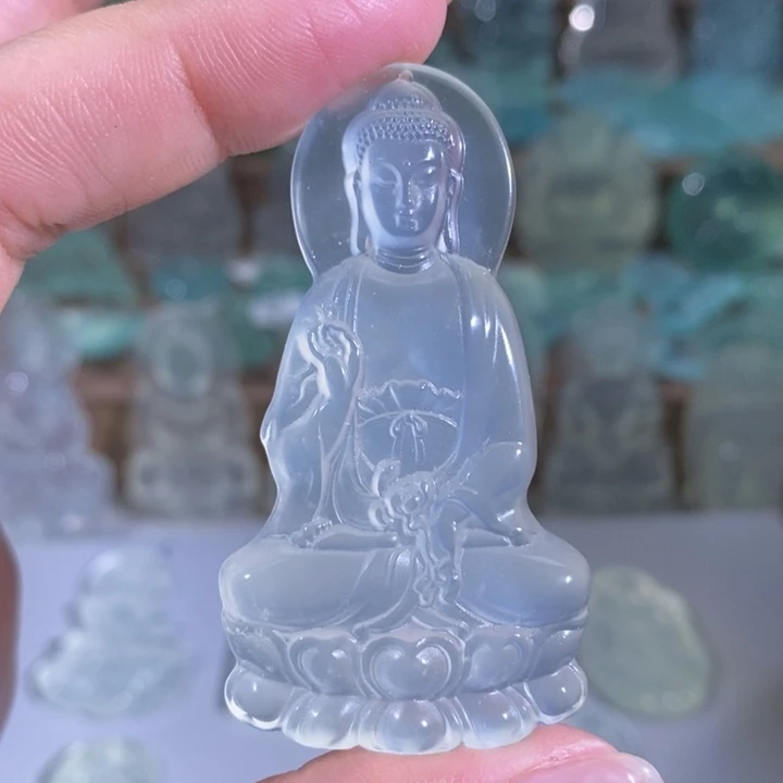 岫玉吊坠未镶嵌吊坠