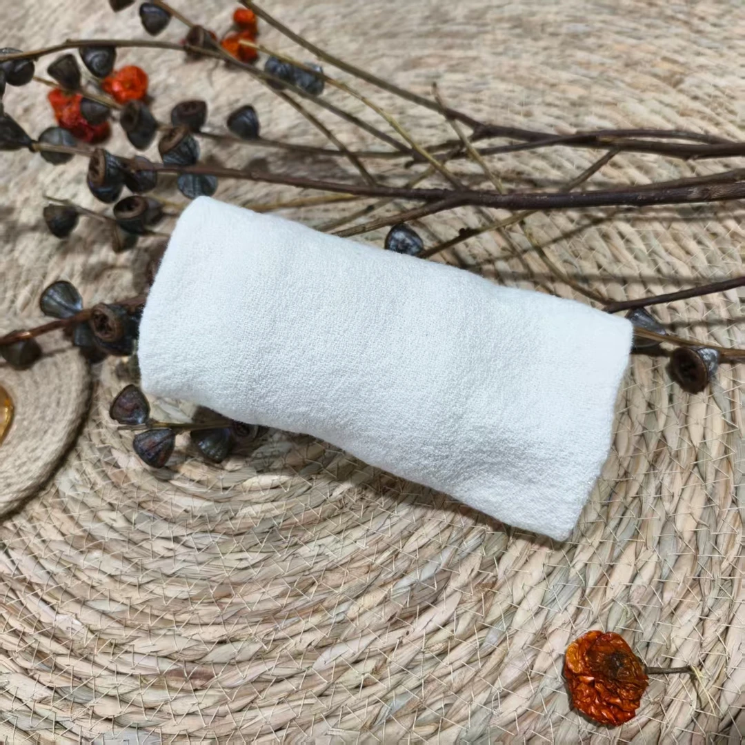 【毛巾乱针绣】汉麻乱针绣高克重毛巾包头巾43*65