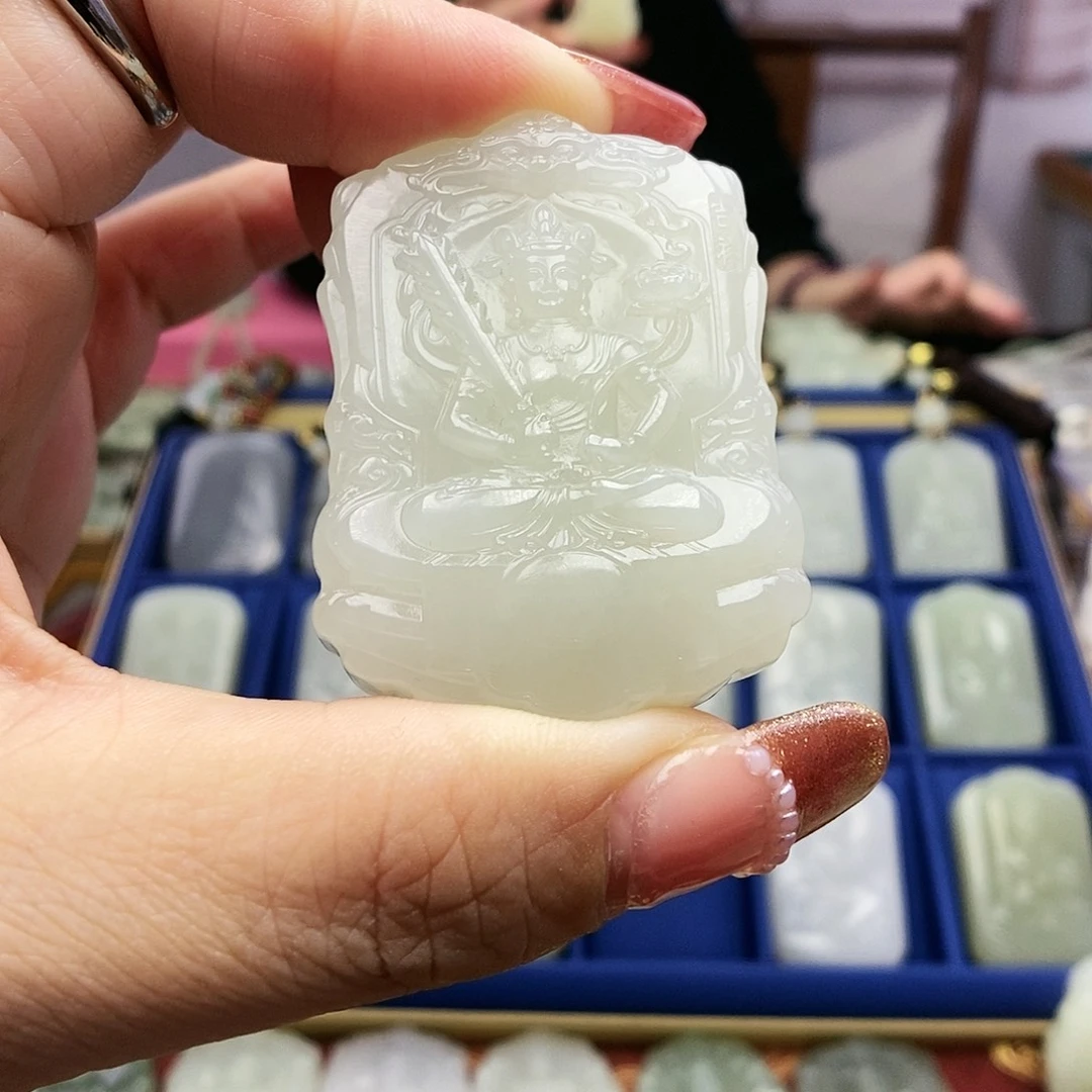 【闪购商品】和田玉颈饰未镶嵌3*3