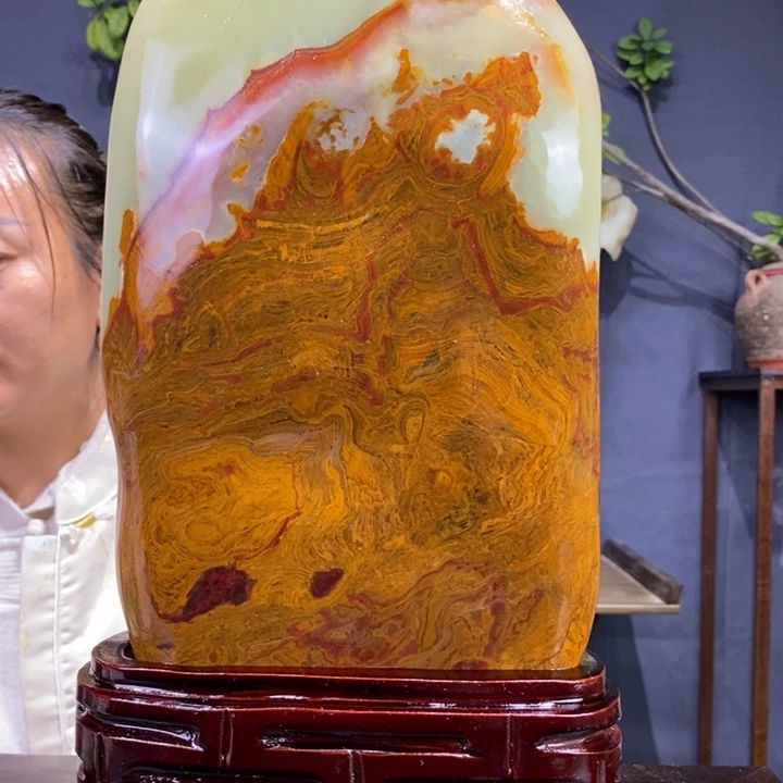 石材精品古青石摆件