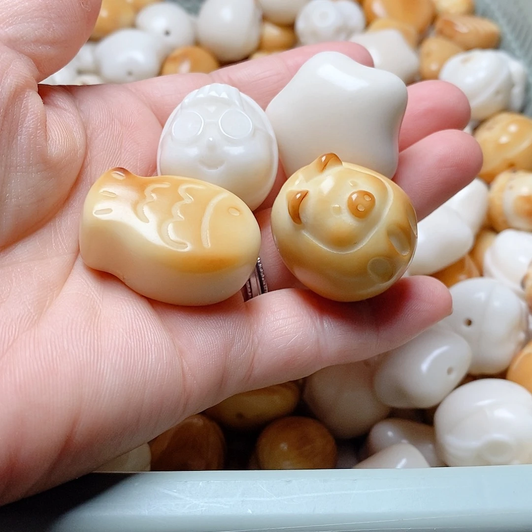 菩提根/象牙果吊坠瑕疵款四颗