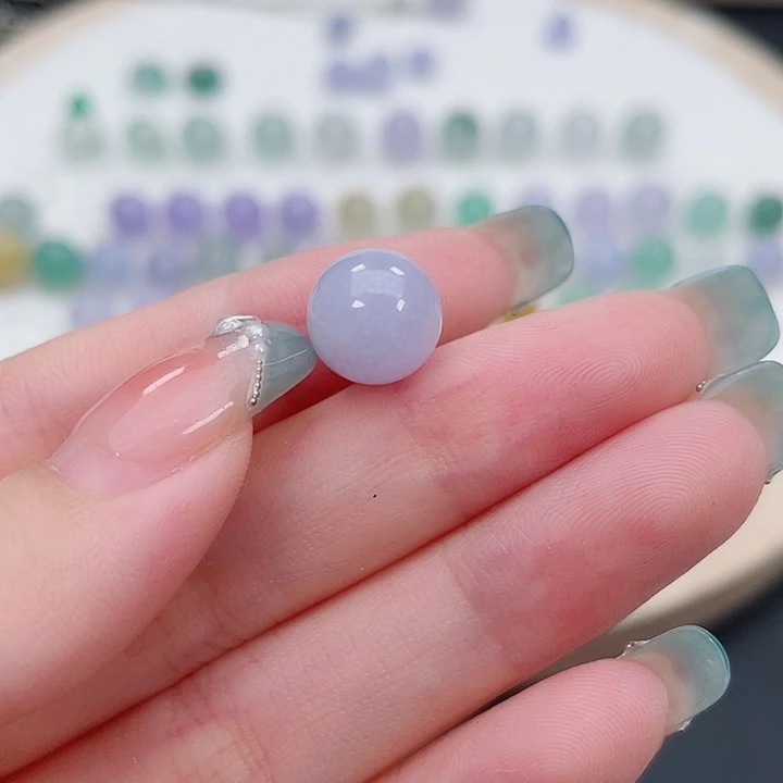 散珠翡翠10咪冰紫