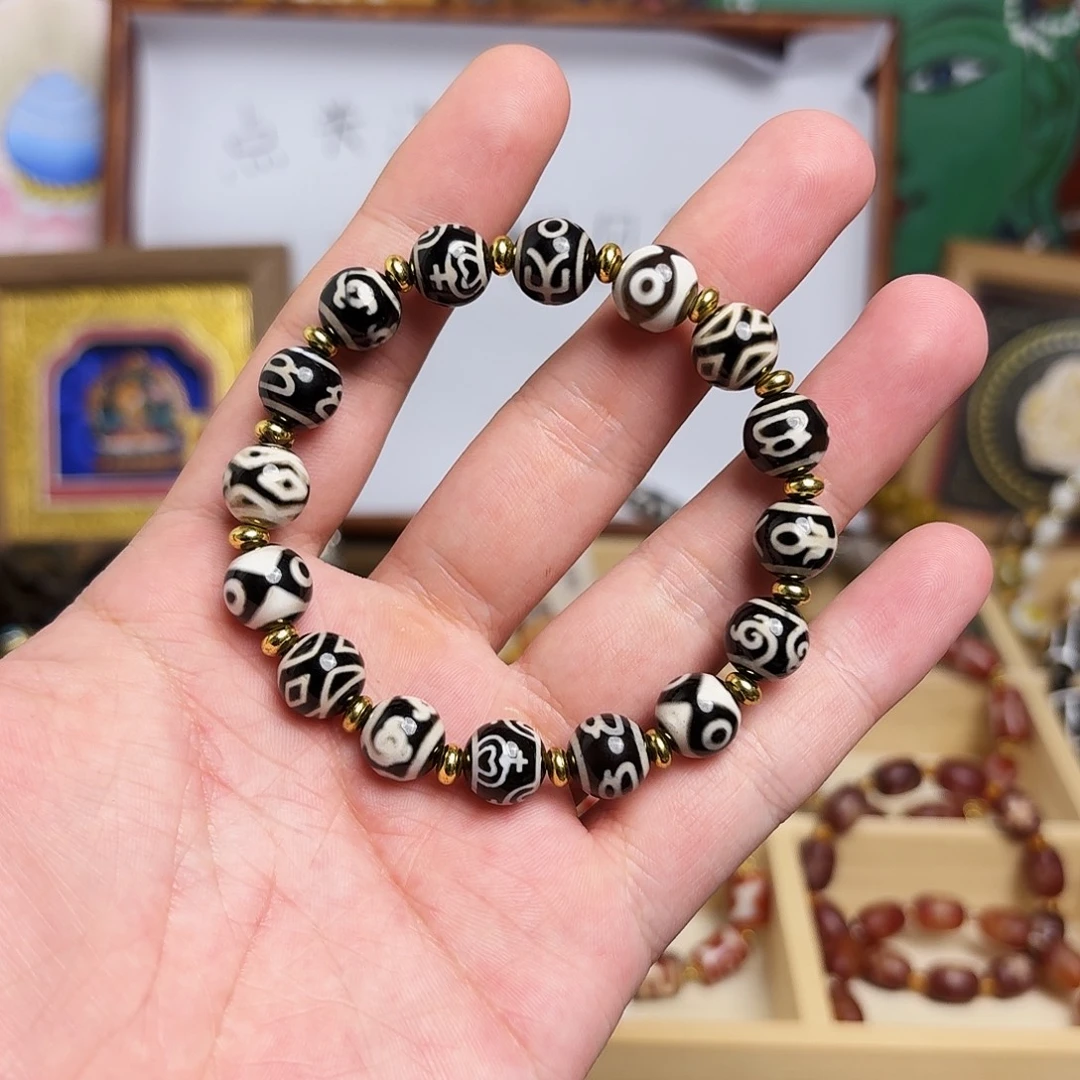 玛瑙/玉髓合金颈饰1030-8