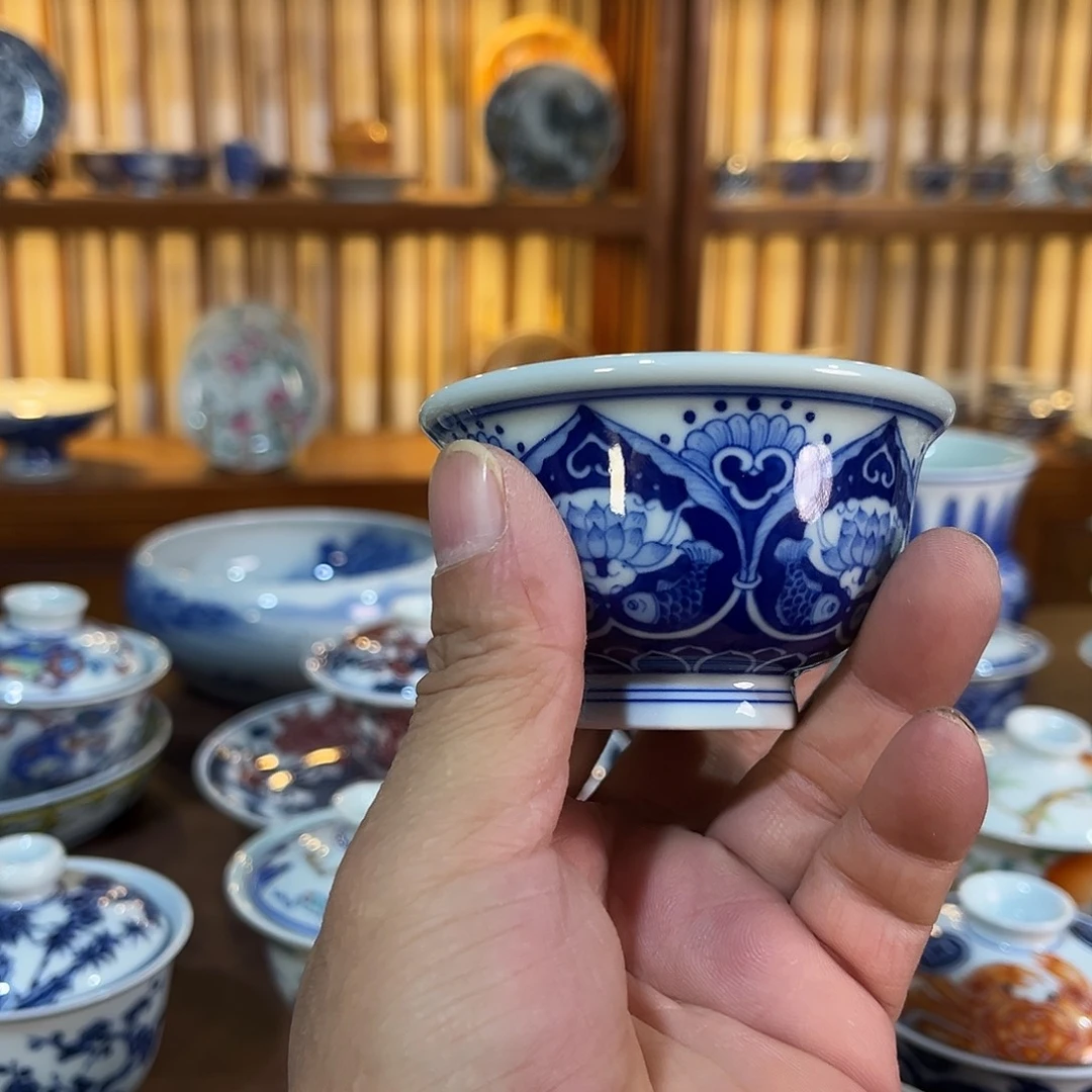 錡镇堂手工手绘杯