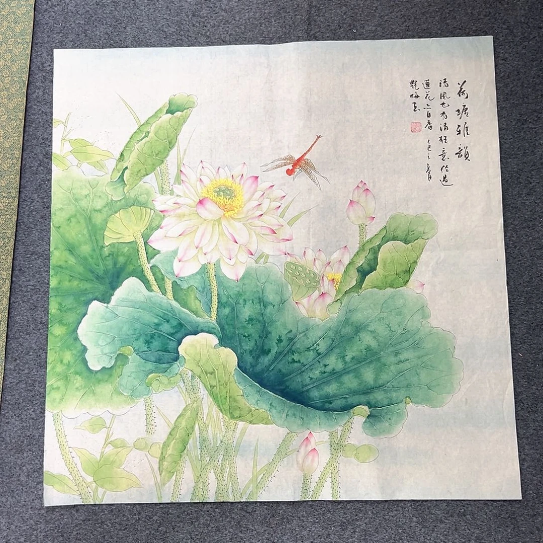 国画宣纸国画纯手绘作品