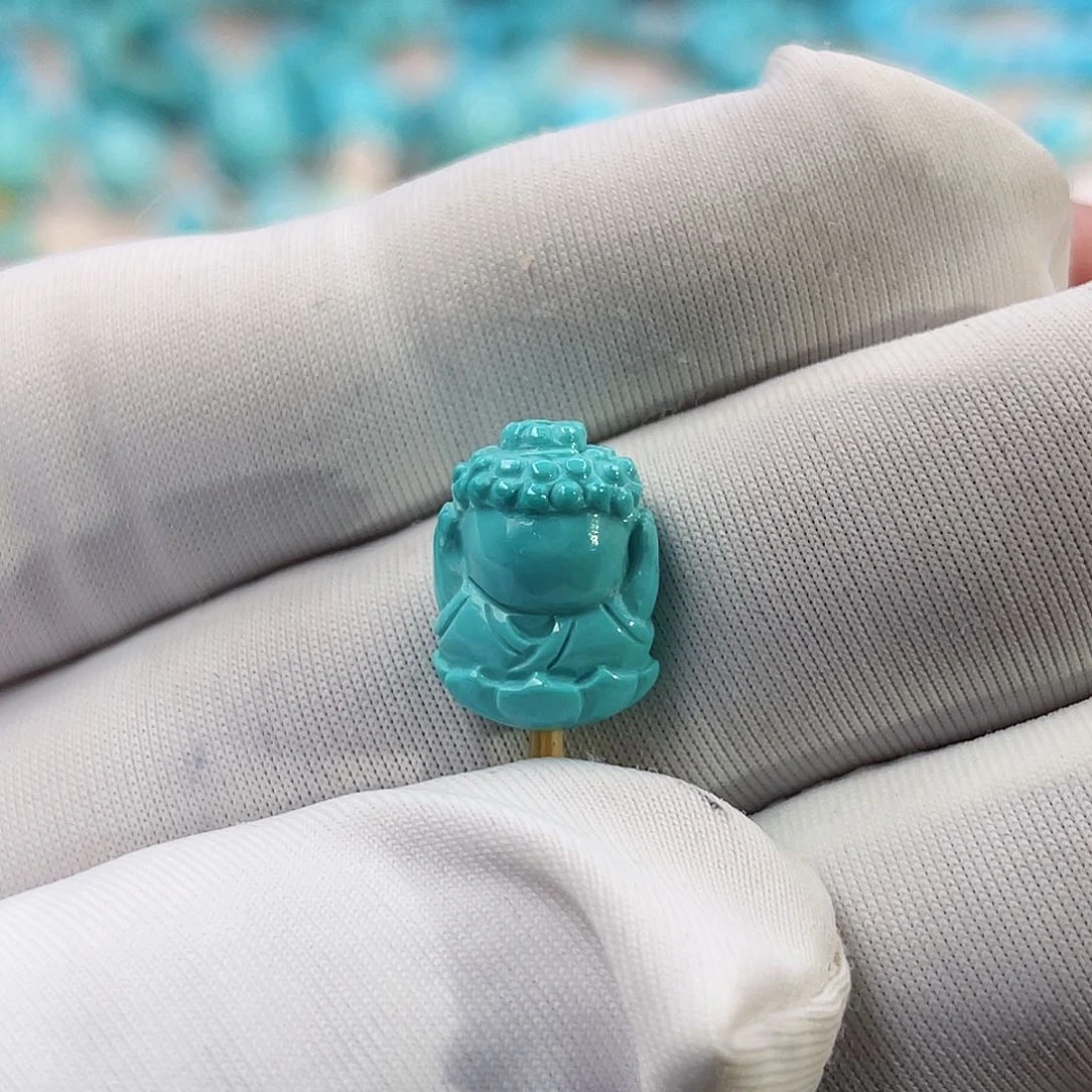 绿松石珠宝奇石未镶嵌