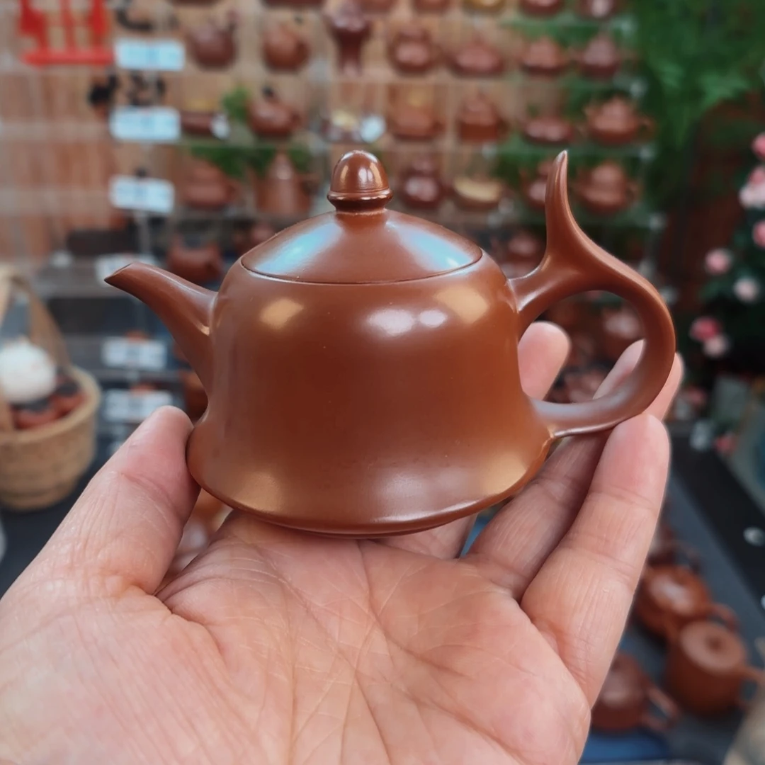 朱泥茶壶毛*人朱泥茶壶100c