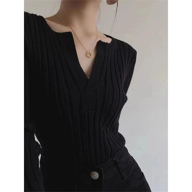 [初秋家]随机秋冬针织上衣打底一件