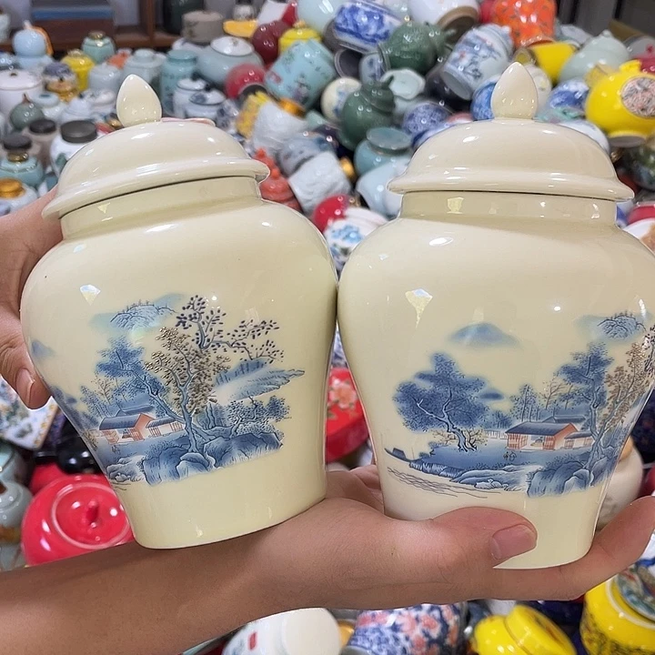陶瓷罐茶叶罐密封罐