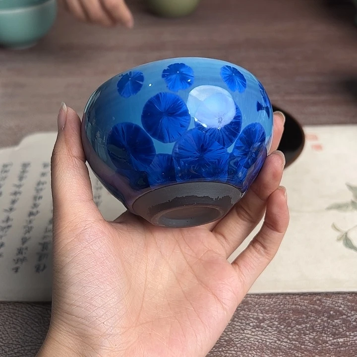 龙泉云间青瓷小米茶器