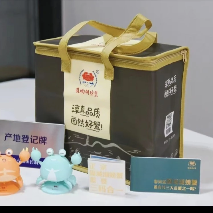 固城湖大闸蟹鲜活2.8两母蟹「10只礼盒装」