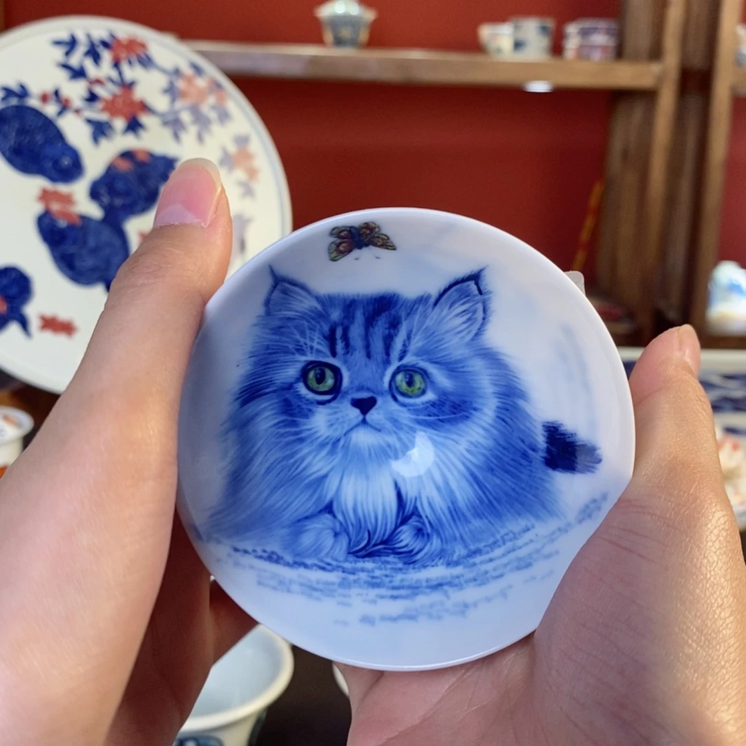 凌*景德镇陶瓷手工手绘