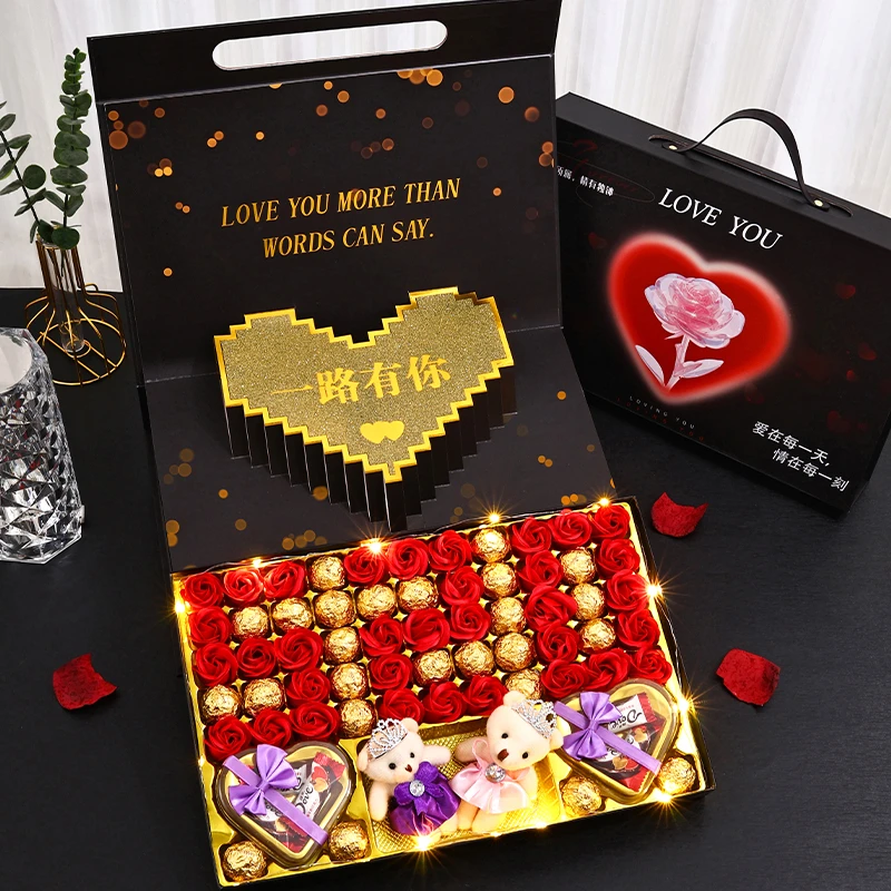 Dove/德芙圣诞节情人节礼物巧克力双层礼盒装送男生女朋友女生