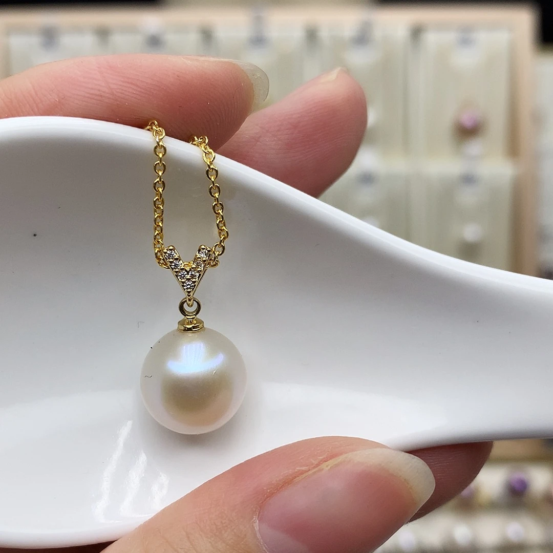 吊坠(赠链)淡水珍珠合金