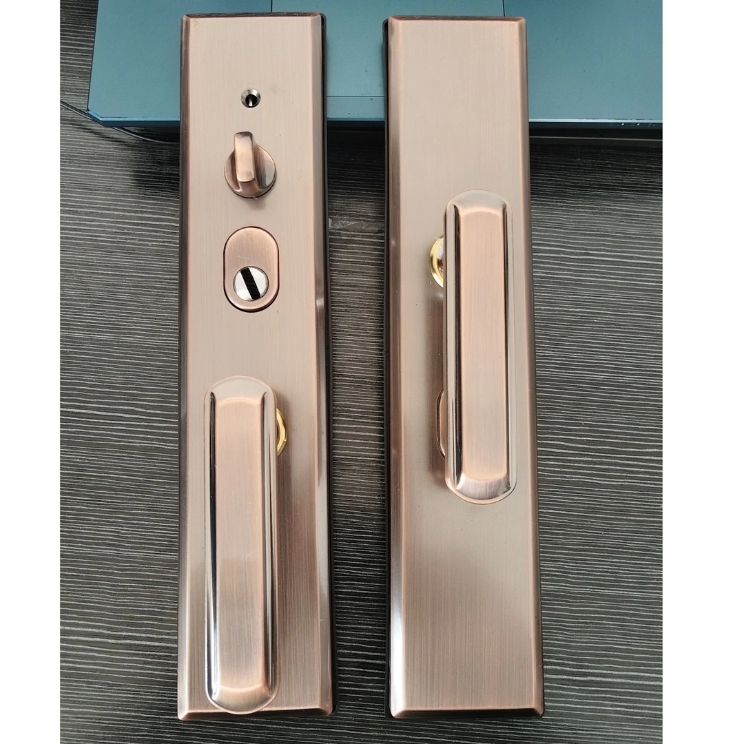 拍1发10 防盗门大门红古双拉簧多功能拉手7*330尺寸万泰品牌