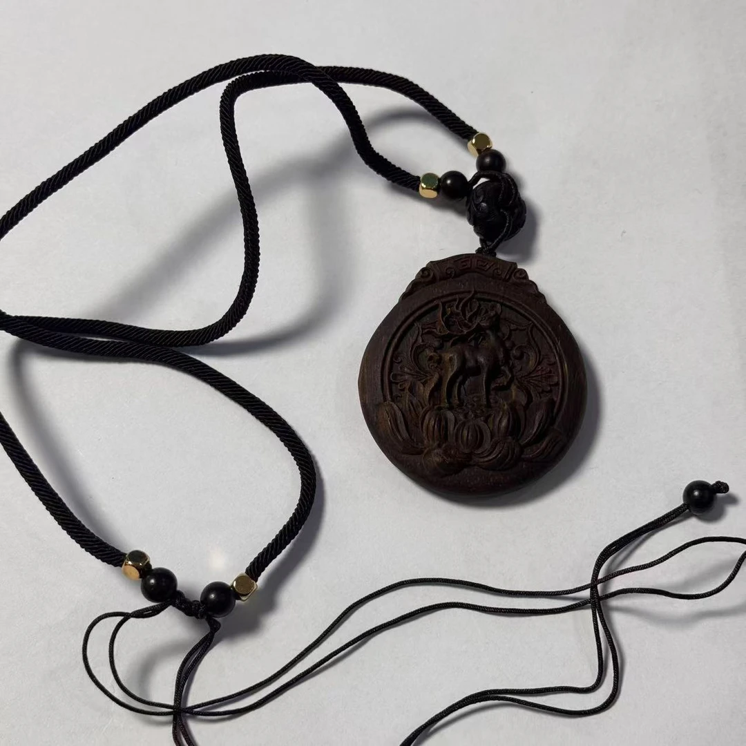 【佛安堂】福禄常在，鹿踏莲华！吊坠 编号：256WFY80