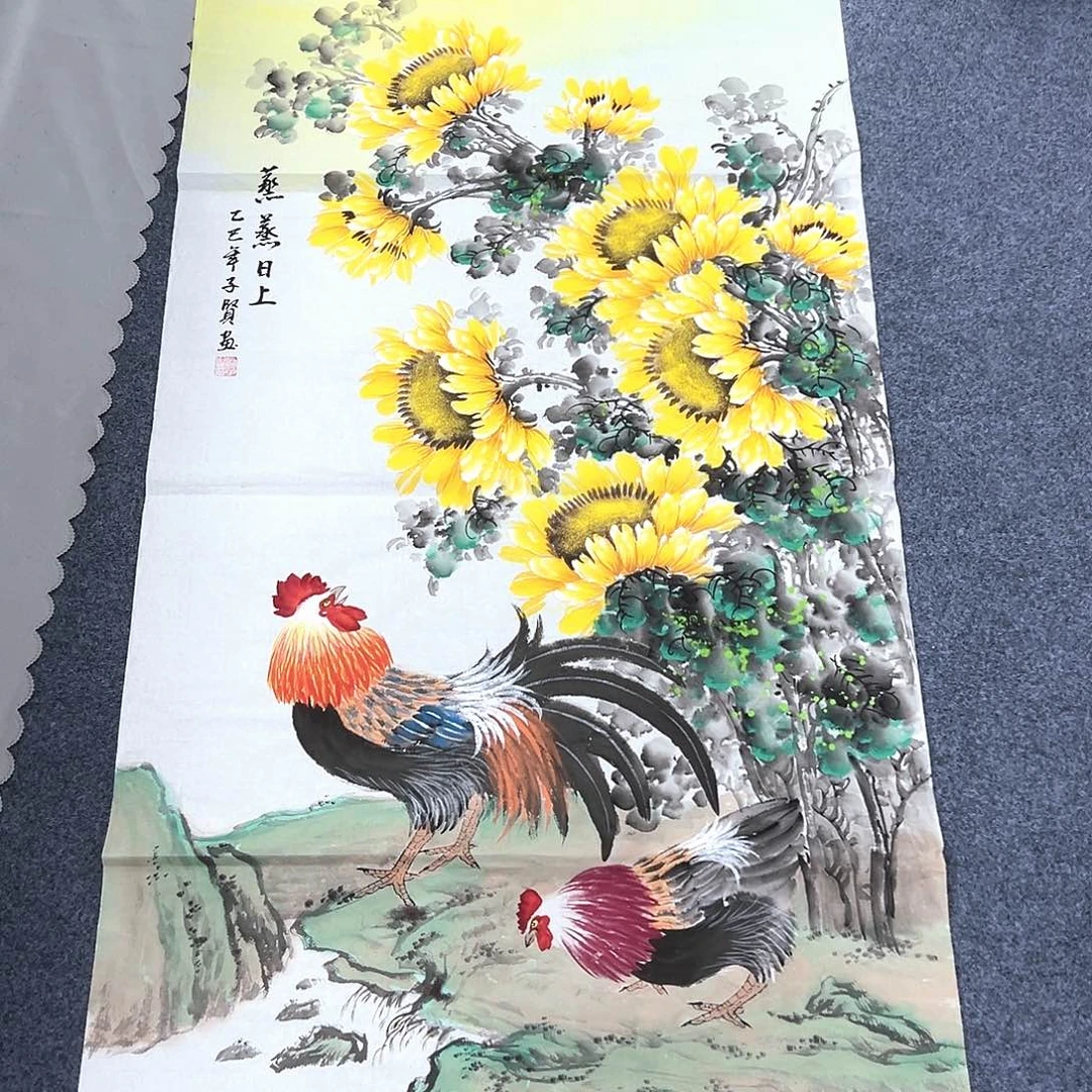 国画国画作品宣纸纯手绘