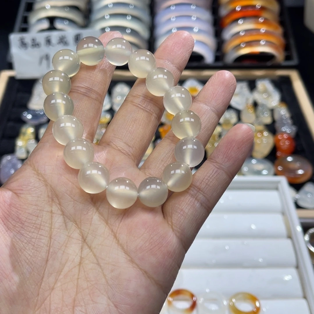 玛瑙/玉髓未镶嵌项链