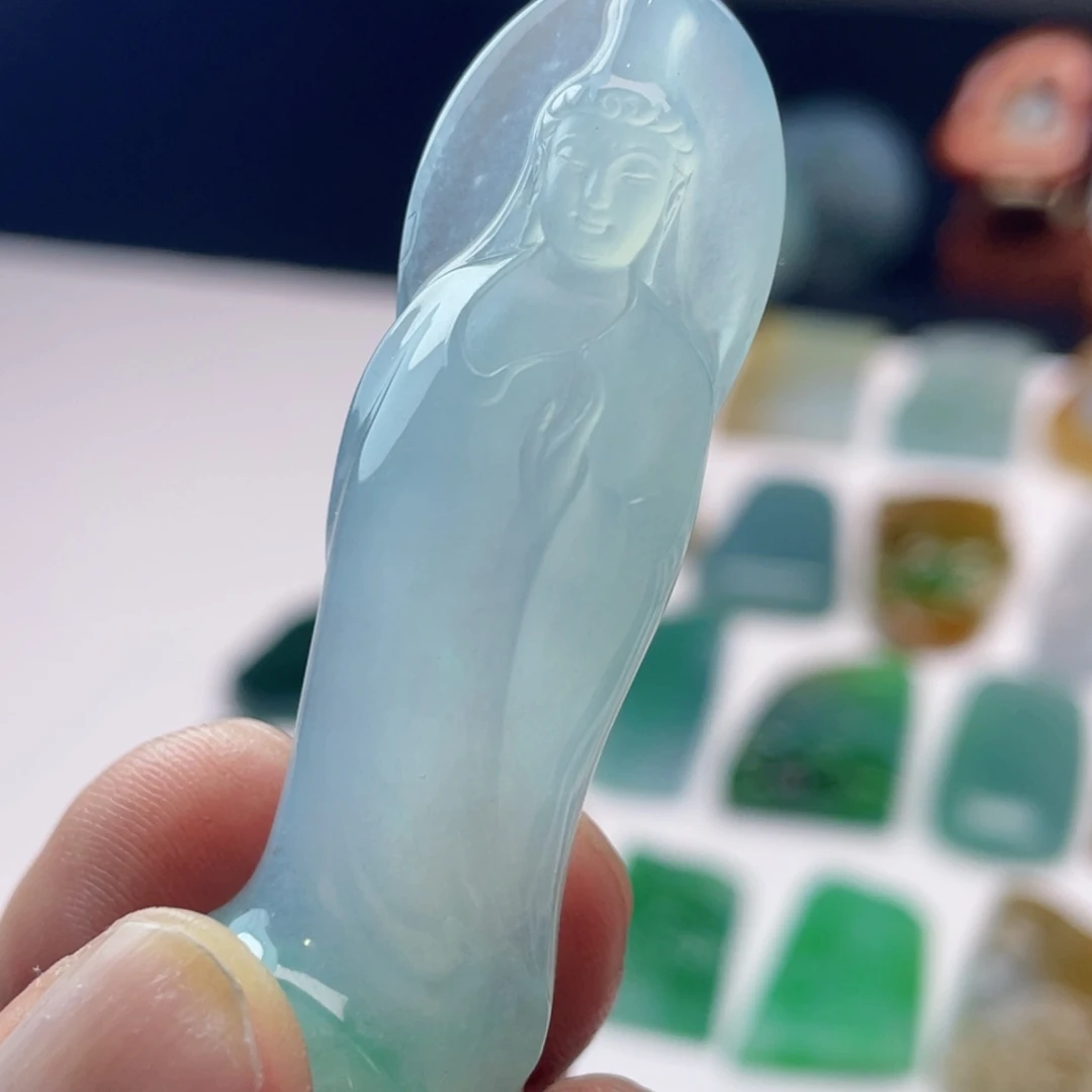 未镶嵌定制翡翠翡翠观音
