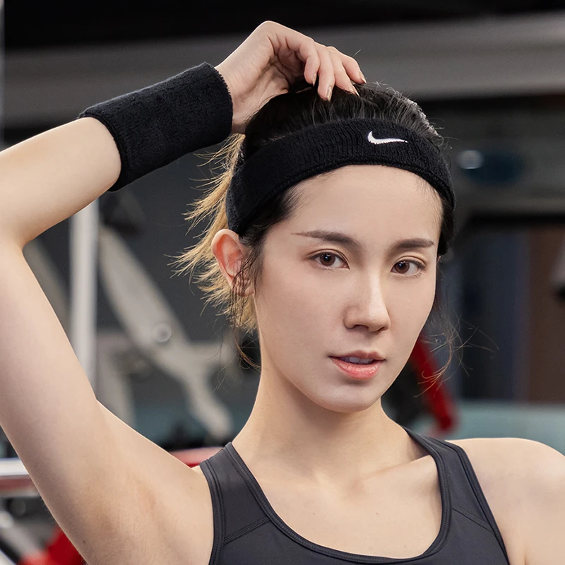 NIKE耐克男女运动头带2025新款跑步瑜伽发带健身吸汗束发带AC2285