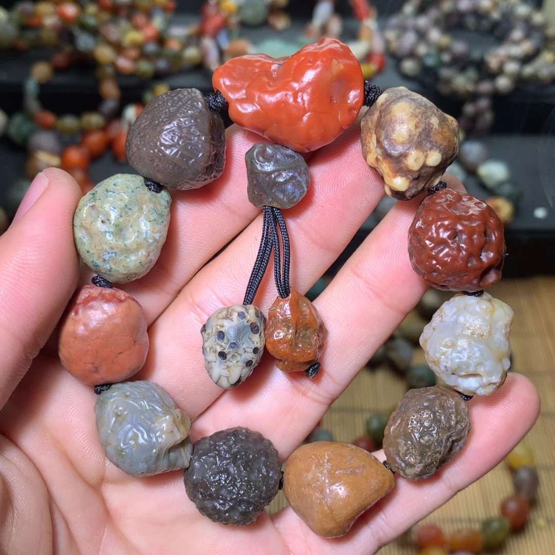 玛瑙/玉髓未镶嵌手链