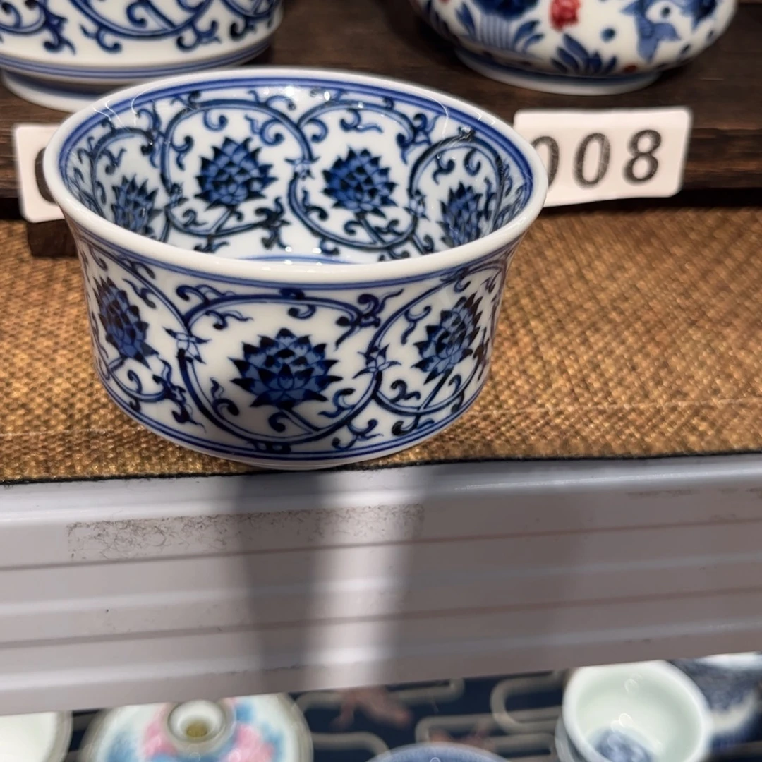 *****手工手绘主人杯茶具