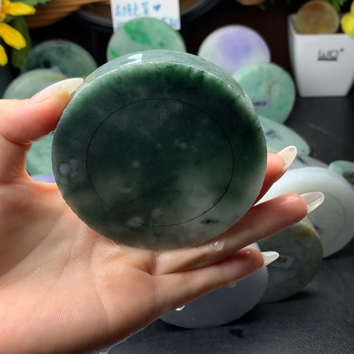 定制翡翠未镶嵌手镯