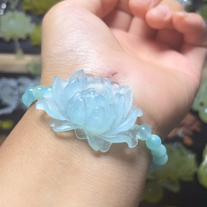 未镶嵌蛇纹石玉发饰