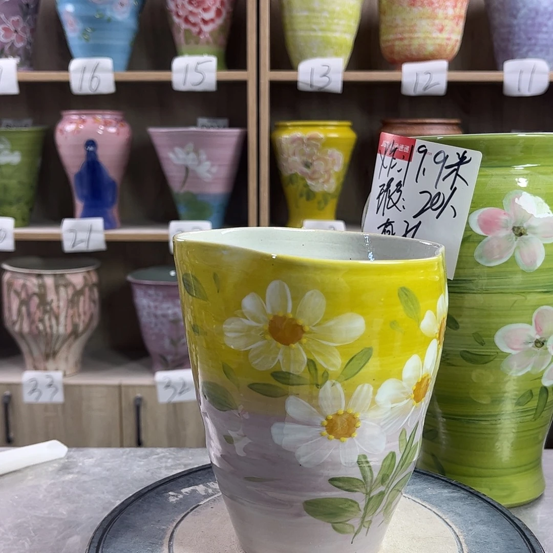 景德镇陶瓷花盆花盆