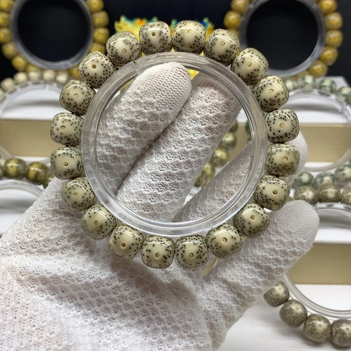 星月菩提手串26号 月留白小细星12/11