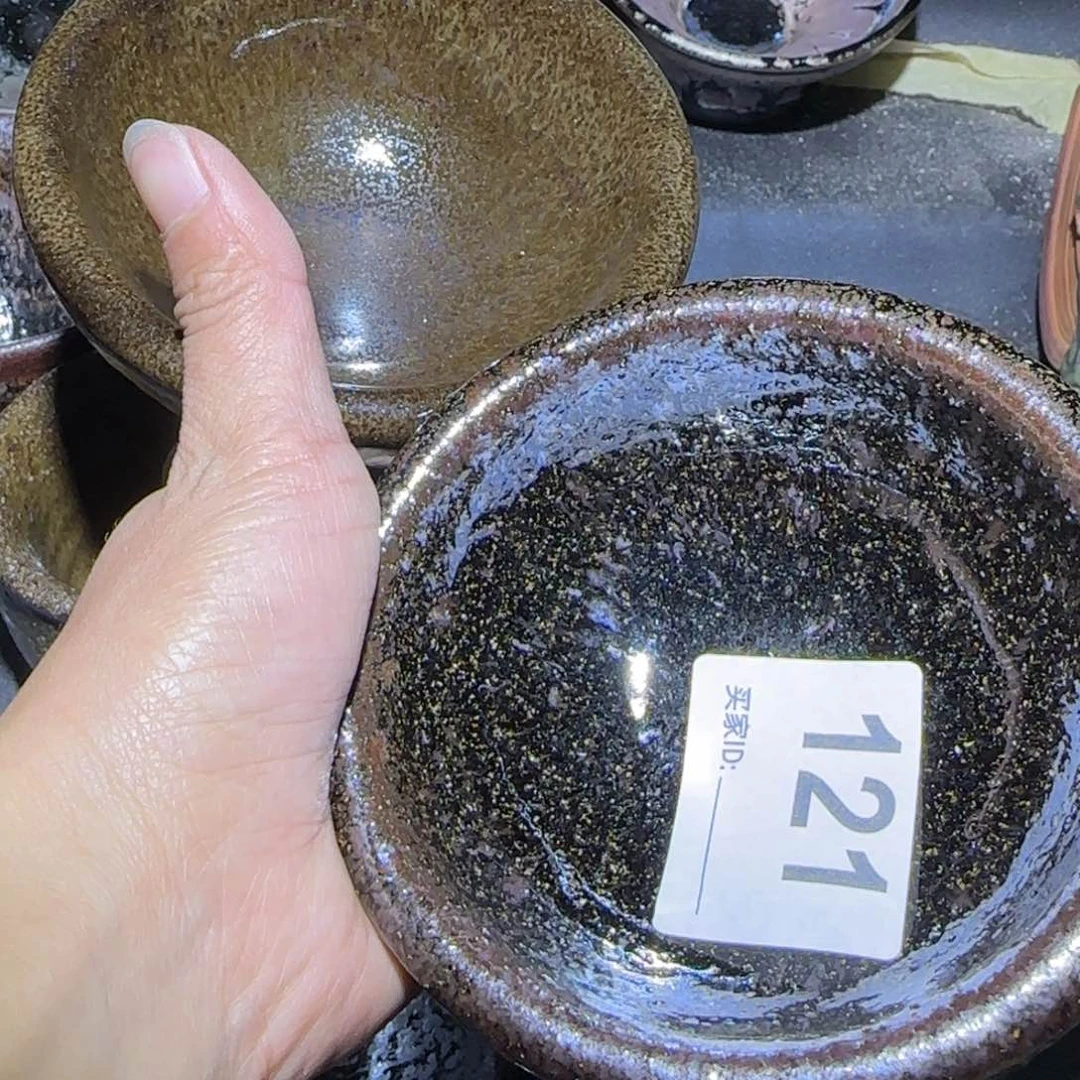 茶盏找**我福建盏茶器两只厚唇