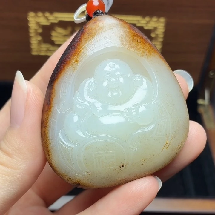 和田玉玉石挂件N1113拍一发一