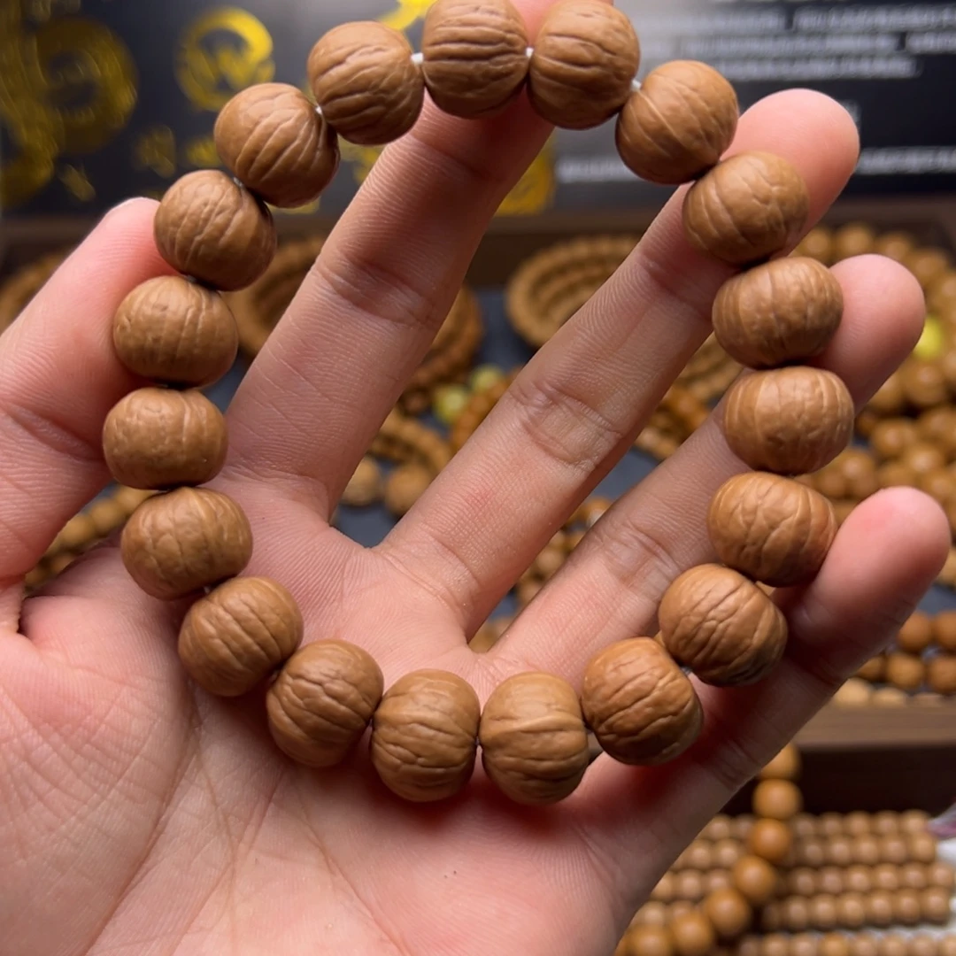 猴头核桃吊坠14南瓜手串