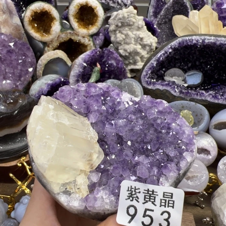 未镶嵌大型摆件（非配饰）紫晶953