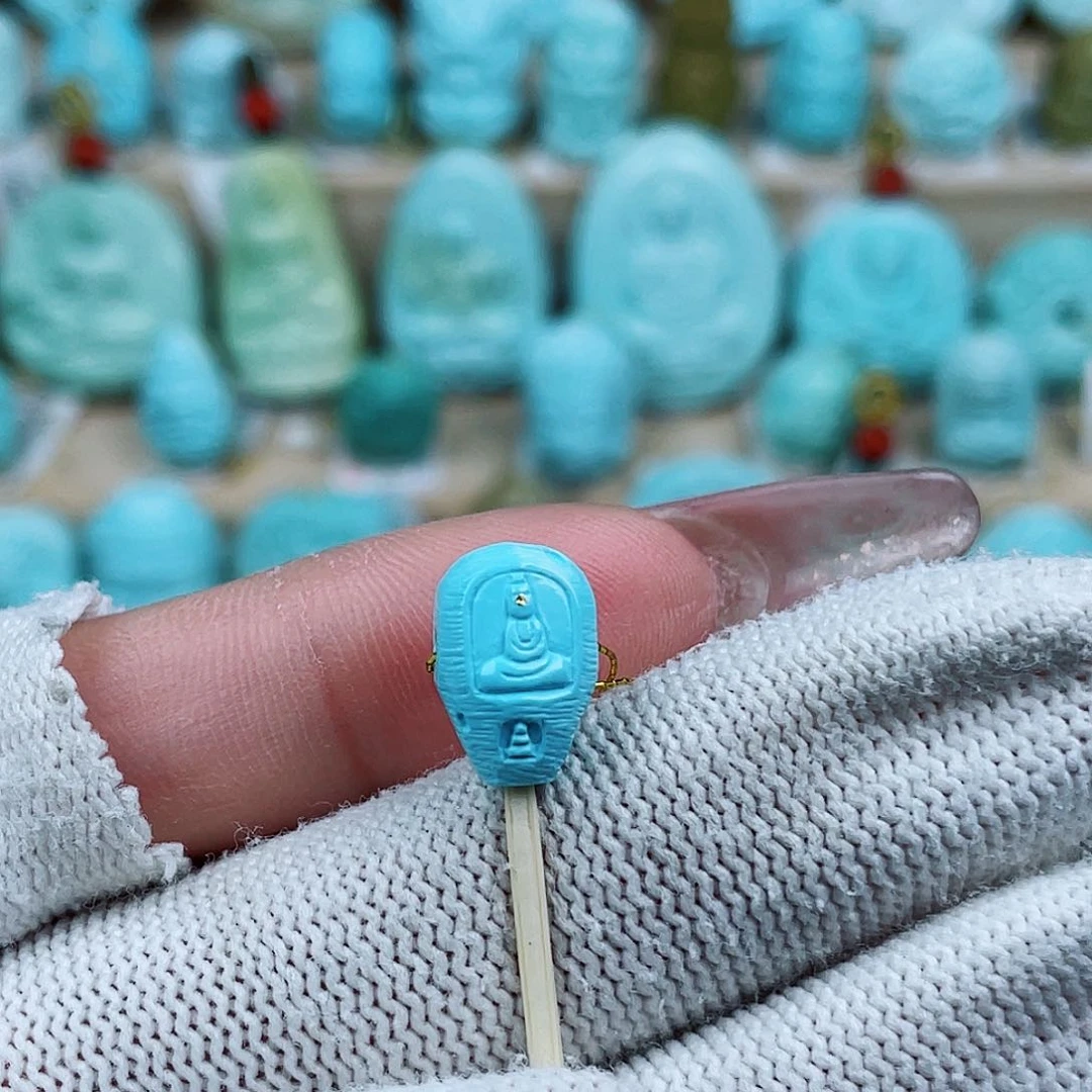 未镶嵌绿松石珠宝奇石8m