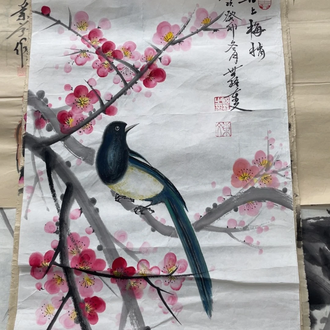 国画胡小春老师绘画