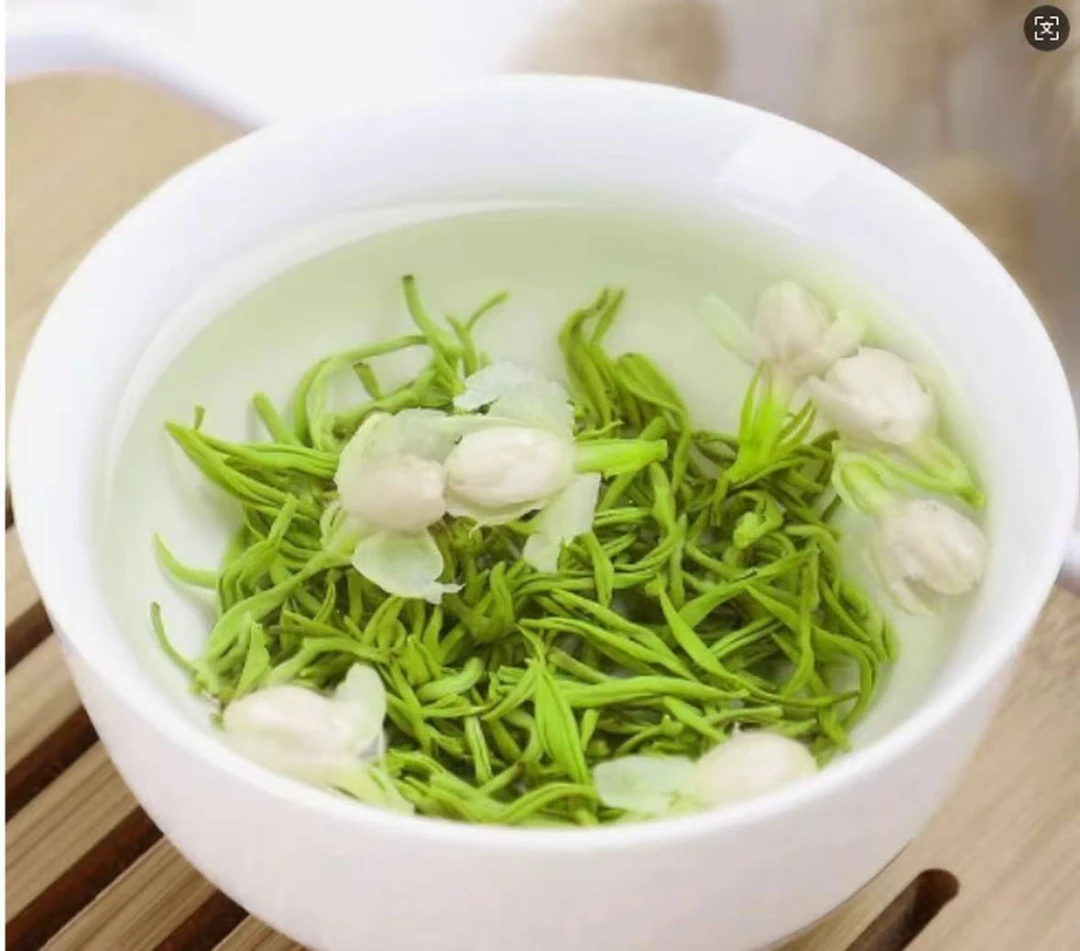 浓香茉莉花飘雪绿茶耐泡实惠办公室口粮茶花香浓郁