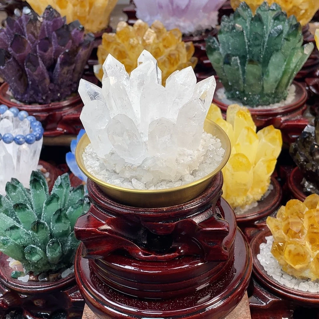 艾***e石材天然白水晶58