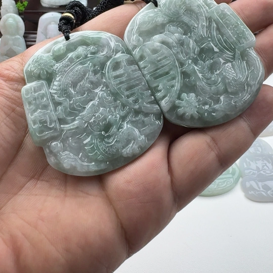 颈饰未镶嵌翡翠天然缅甸A货翡翠