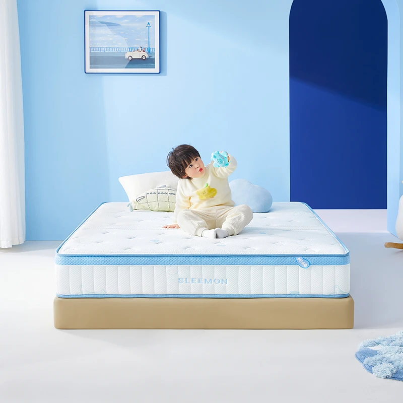 【漾kids 】喜临门儿童成长型舒脊轻音独袋双向儿童助眠好物床垫