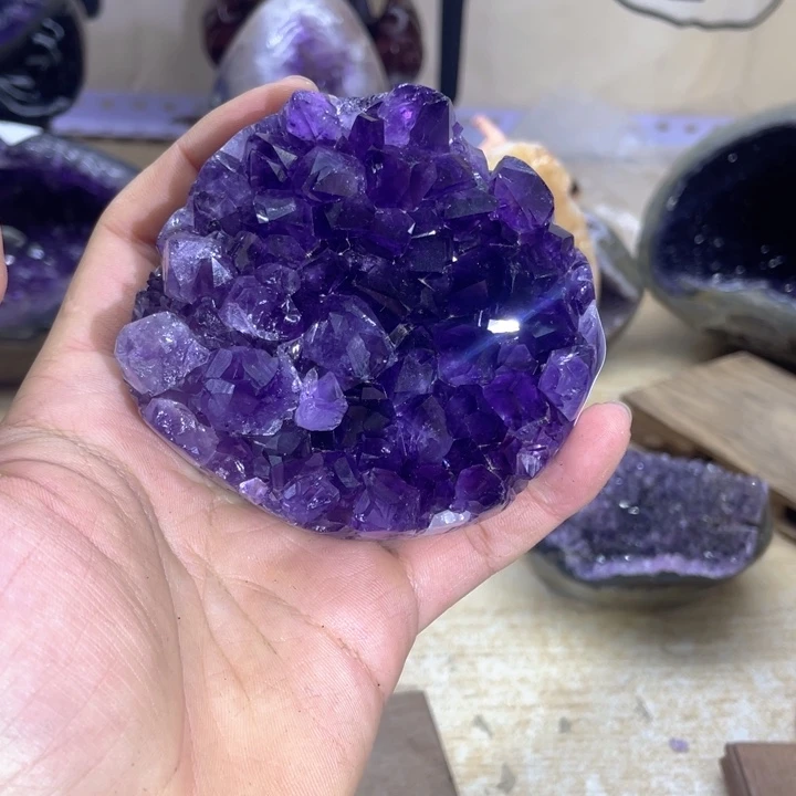 未镶嵌珠宝半成品紫晶