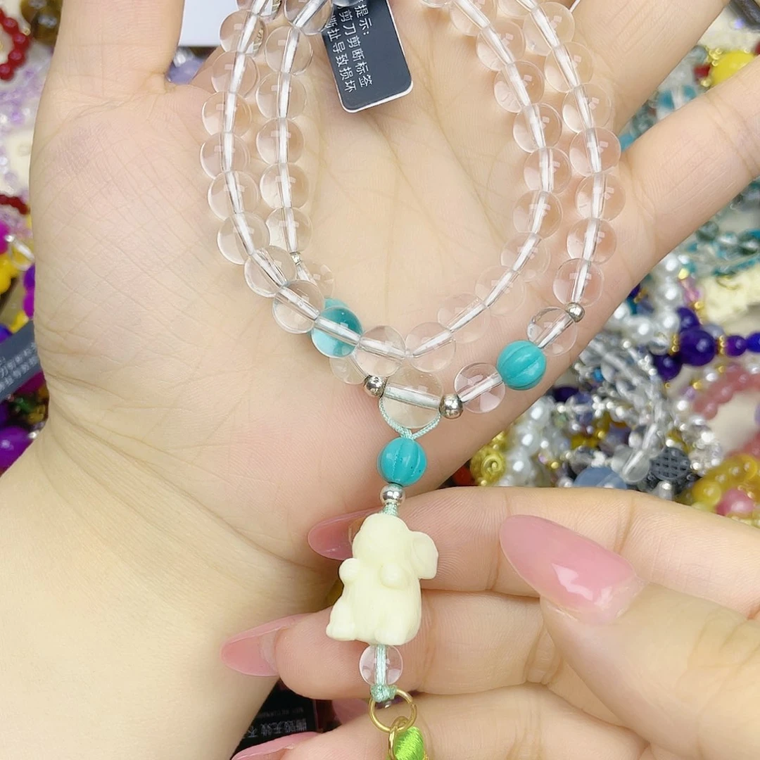 手饰针钠钙石银S925镀金镶嵌