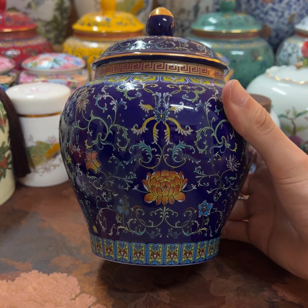 高端款家用茶叶罐