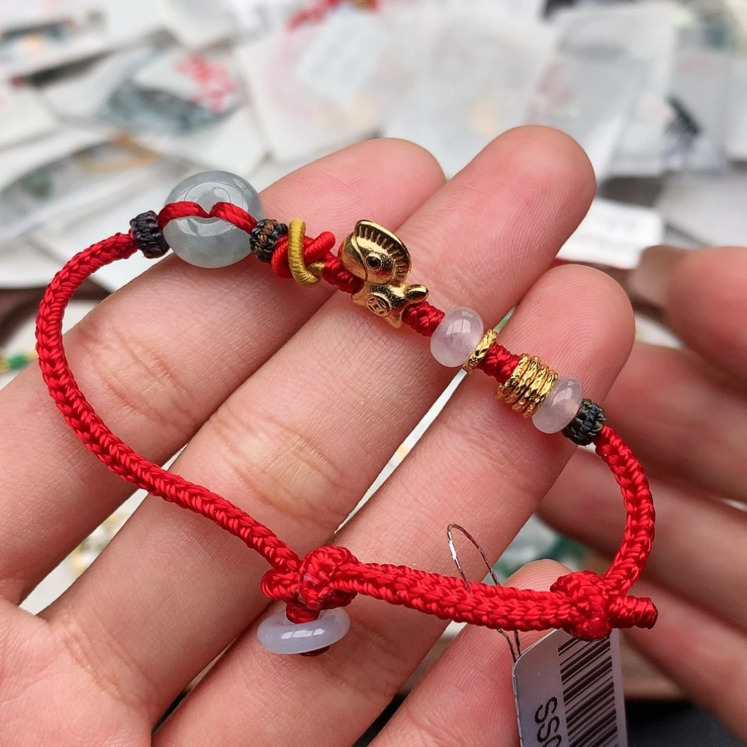 翡翠银S925镶嵌挂件…..