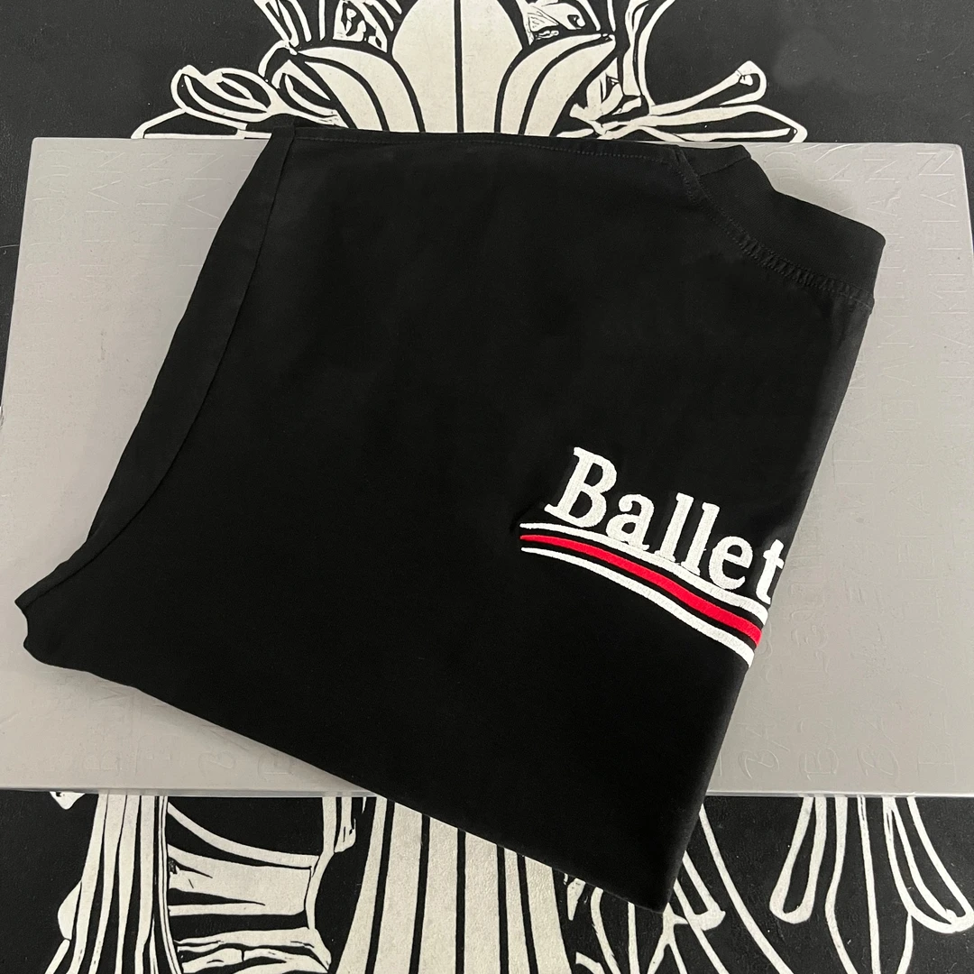 B009 【刺绣】 25ss春夏限定高级感短袖T恤