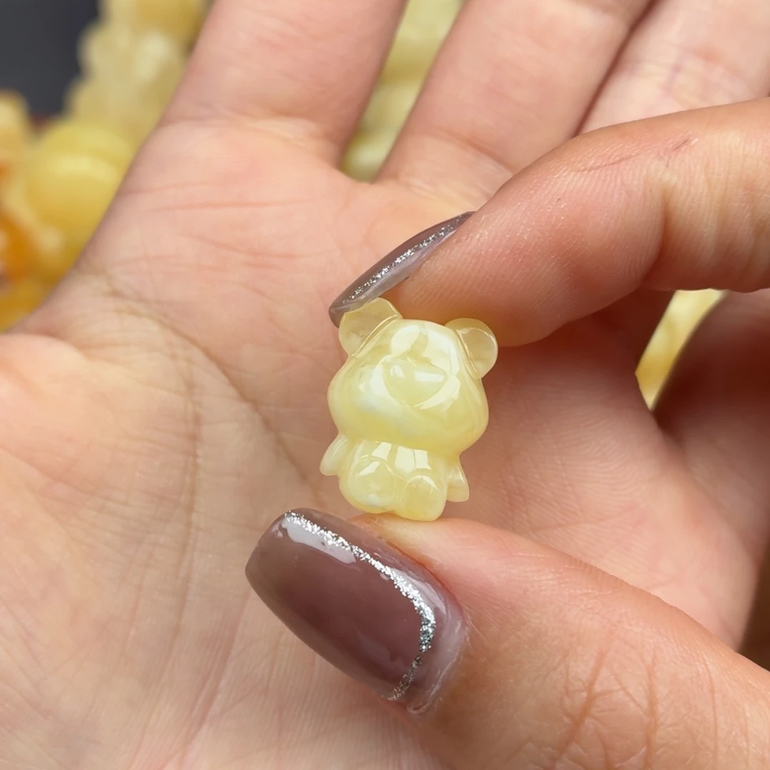裸石琥珀未镶嵌蜜蜡